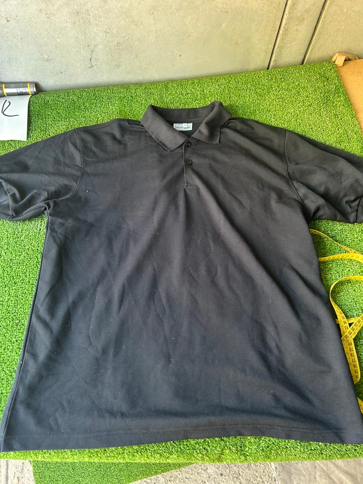 Polo noir vintage